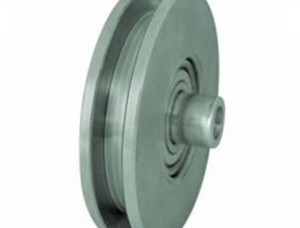 Roldana canal quadrado com bucha